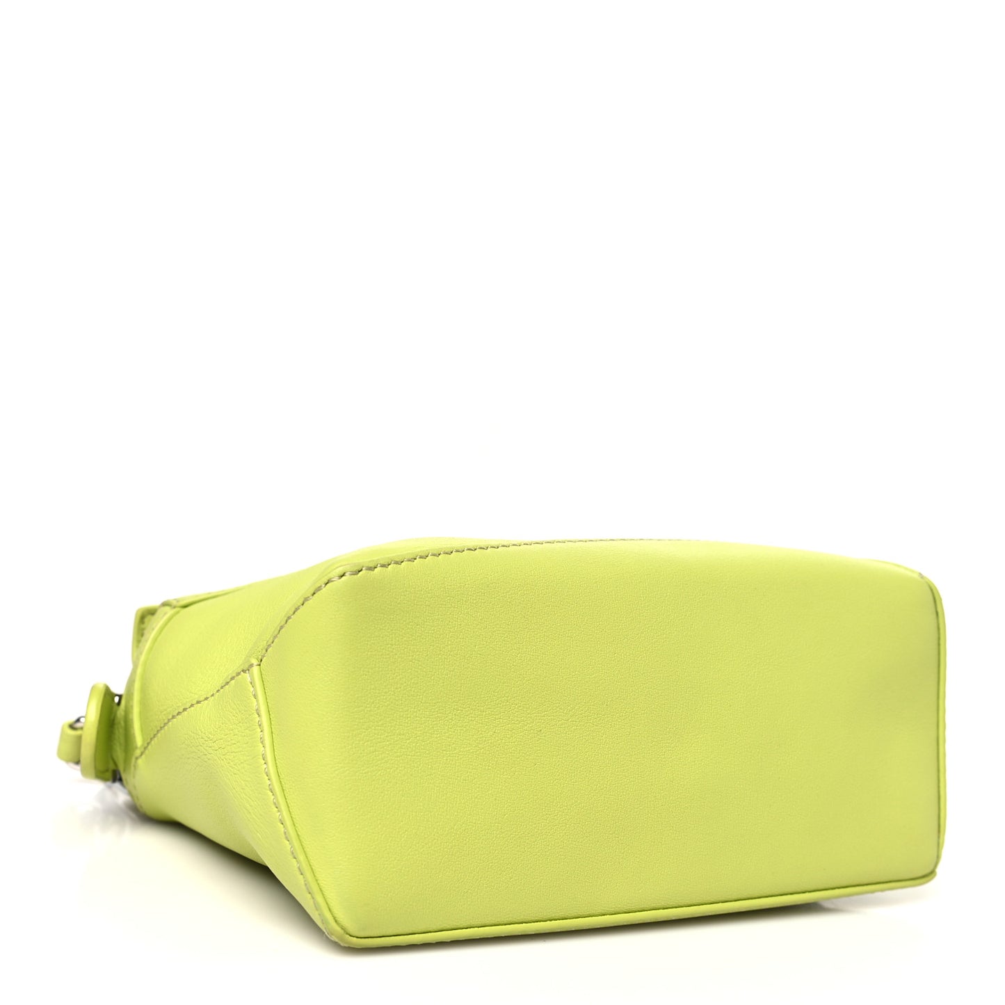 Calfskin Mini Puzzle Edge Bag Lime