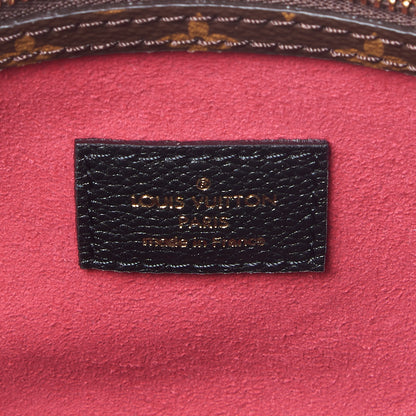 Louis Vuitton Calfskin Monogram Teddy Speedy Bandouliere 30 Black 8 of 8