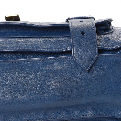Proenza Schouler Lambskin Medium PS1 Satchel Peacock 12 of 13