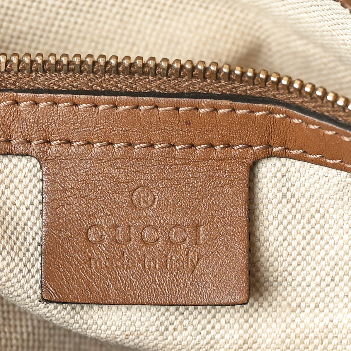 Monogram Vintage Web Medium Boston Purple Brown