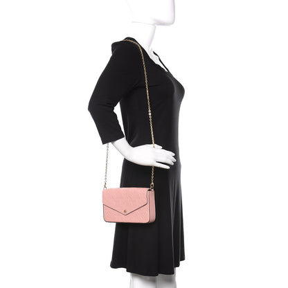 Louis Vuitton Empreinte Pochette Felicie Chain Wallet Rose Poudre 2 of 11