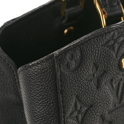 Louis Vuitton Empreinte Montaigne MM Black 13 of 14