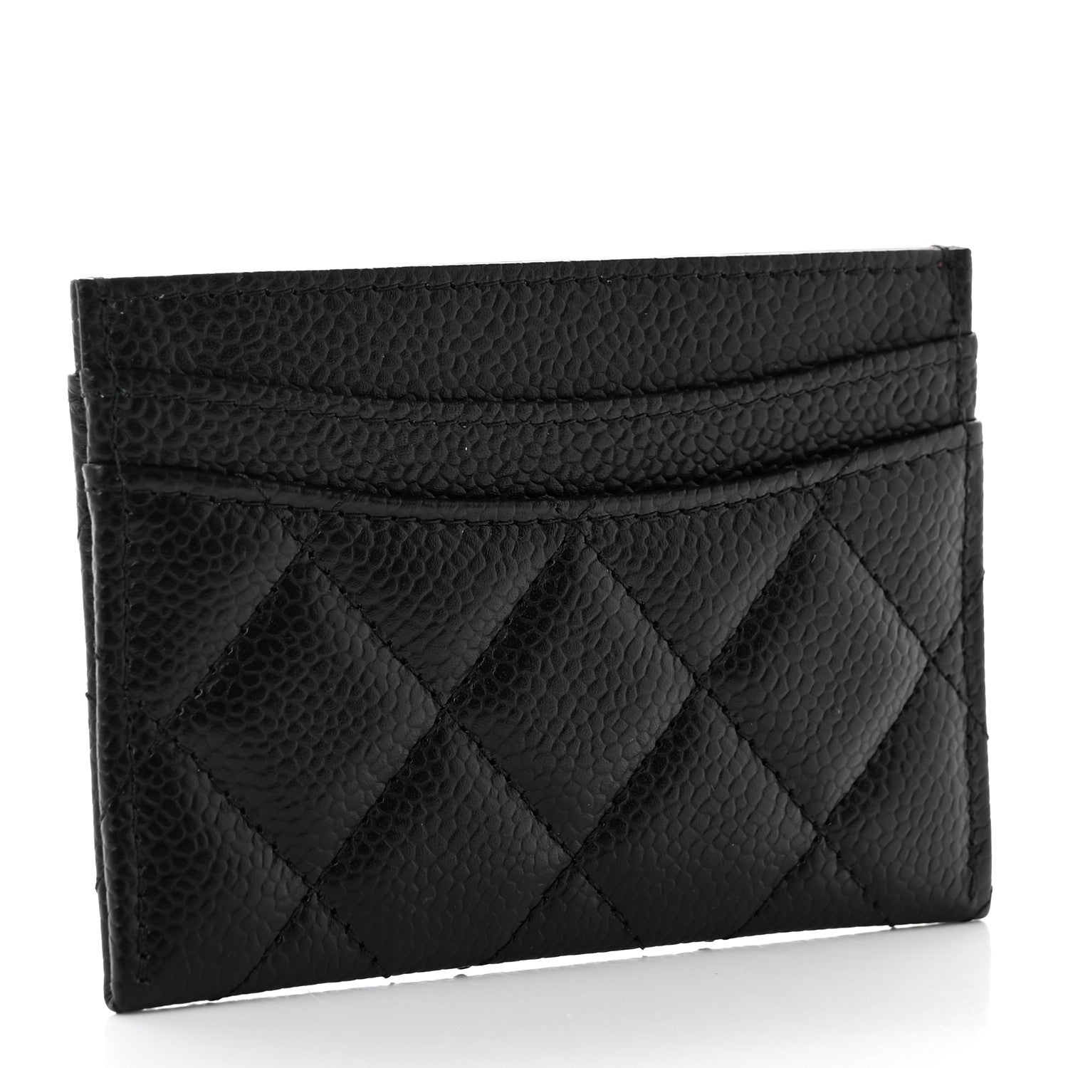 Chanel Caviar Quilted Card Holder Black 3 of 8