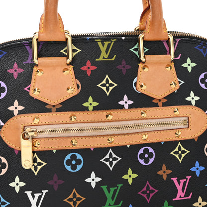 Louis Vuitton Monogram Multicolor Alma Black 7 of 11