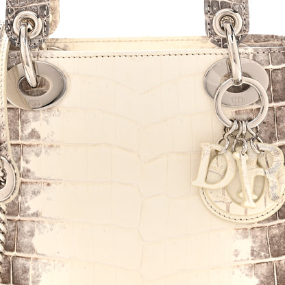 Christian Dior Niloticus Crocodile Himalaya Mini Lady Dior White 8 of 11