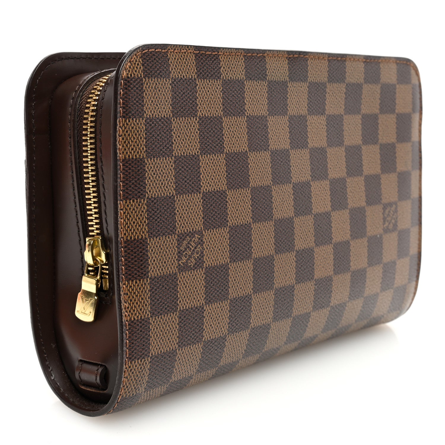 Louis Vuitton Damier Ebene Pochette Saint Louis Clutch 3 of 7
