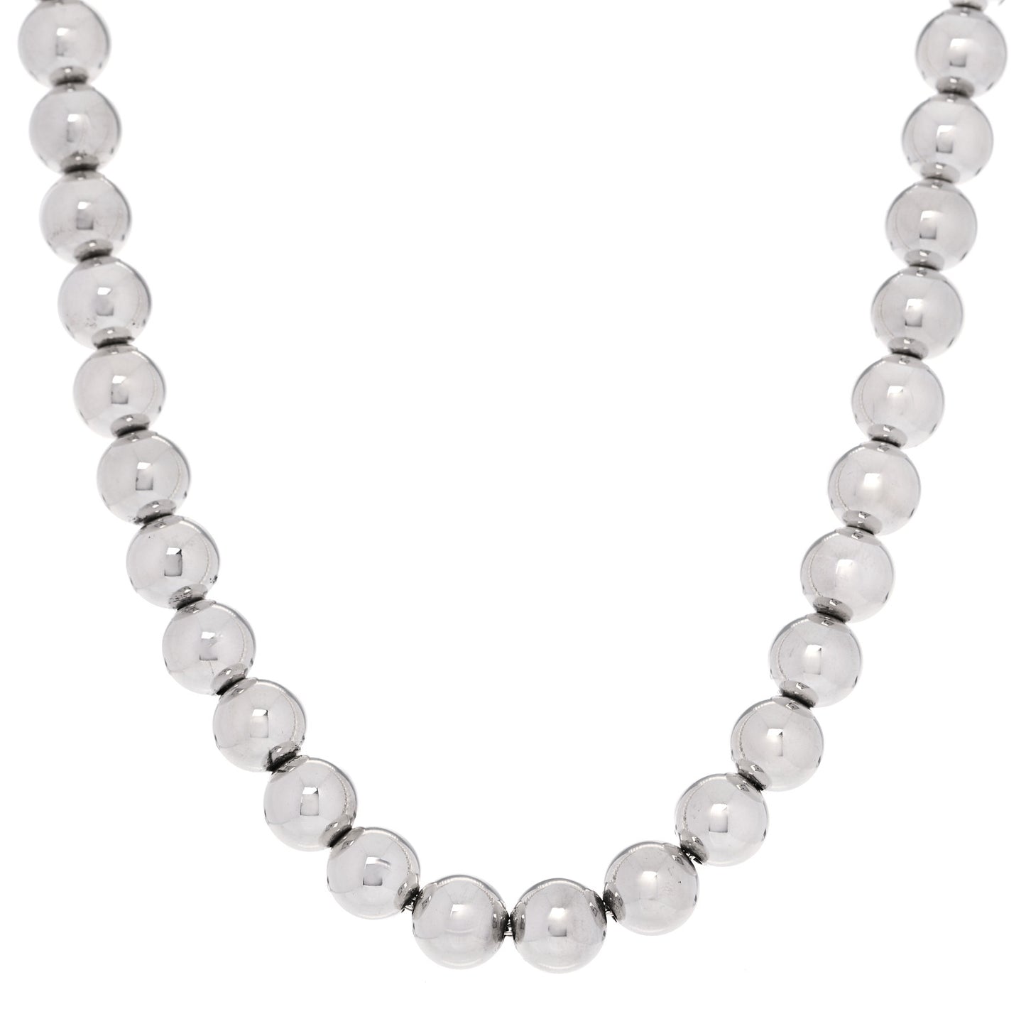 Sterling Silver HardWear Graduated Ball Necklace
