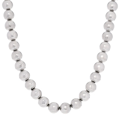 Tiffany Sterling Silver HardWear Graduated Ball Necklace 1 of 6