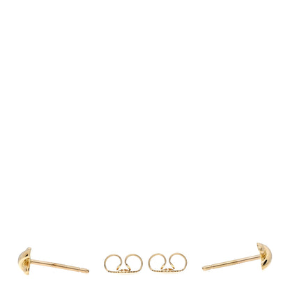 Tiffany 18K Yellow Gold Mini Stitch X Stud Earrings 3 of 4