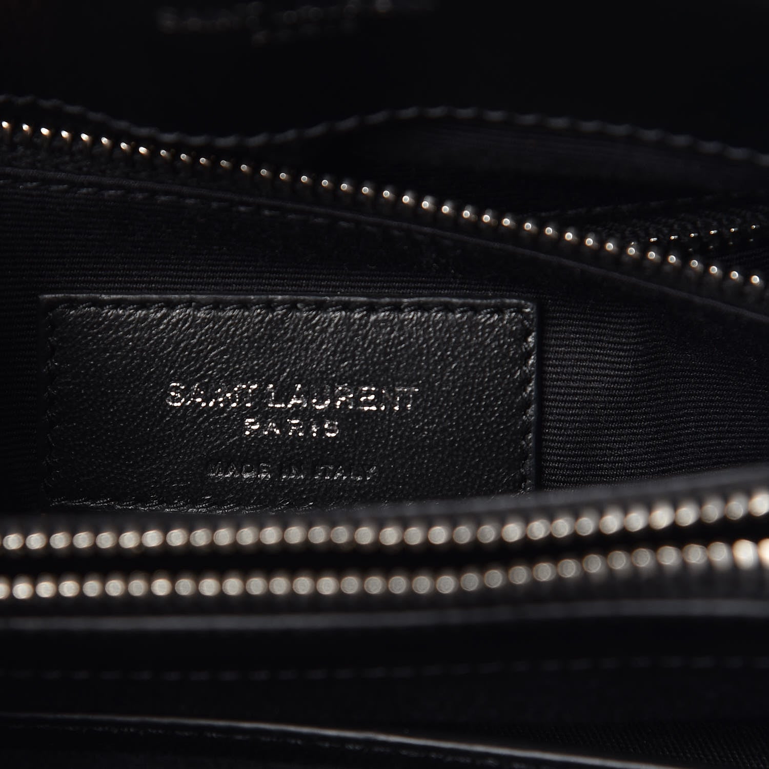 Saint Laurent Calfskin Y Quilted Monogram Medium Loulou Satchel Black 7 of 10