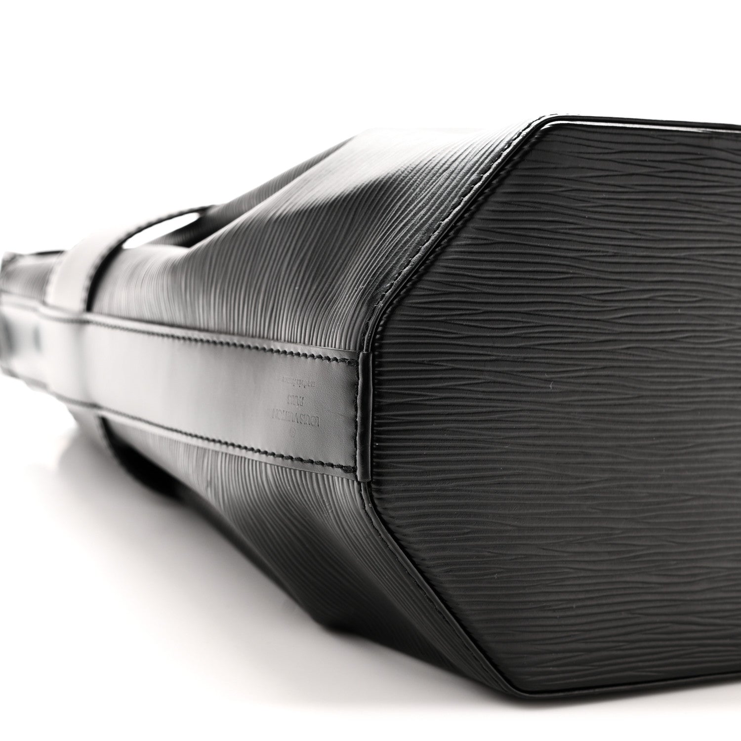 Louis Vuitton Epi Sac D'epaule Black 8 of 9