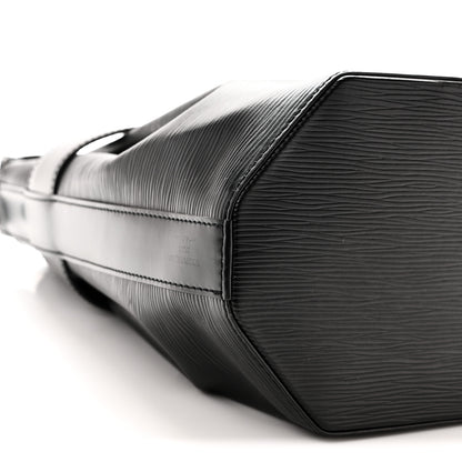 Louis Vuitton Epi Sac D'epaule Black 8 of 9