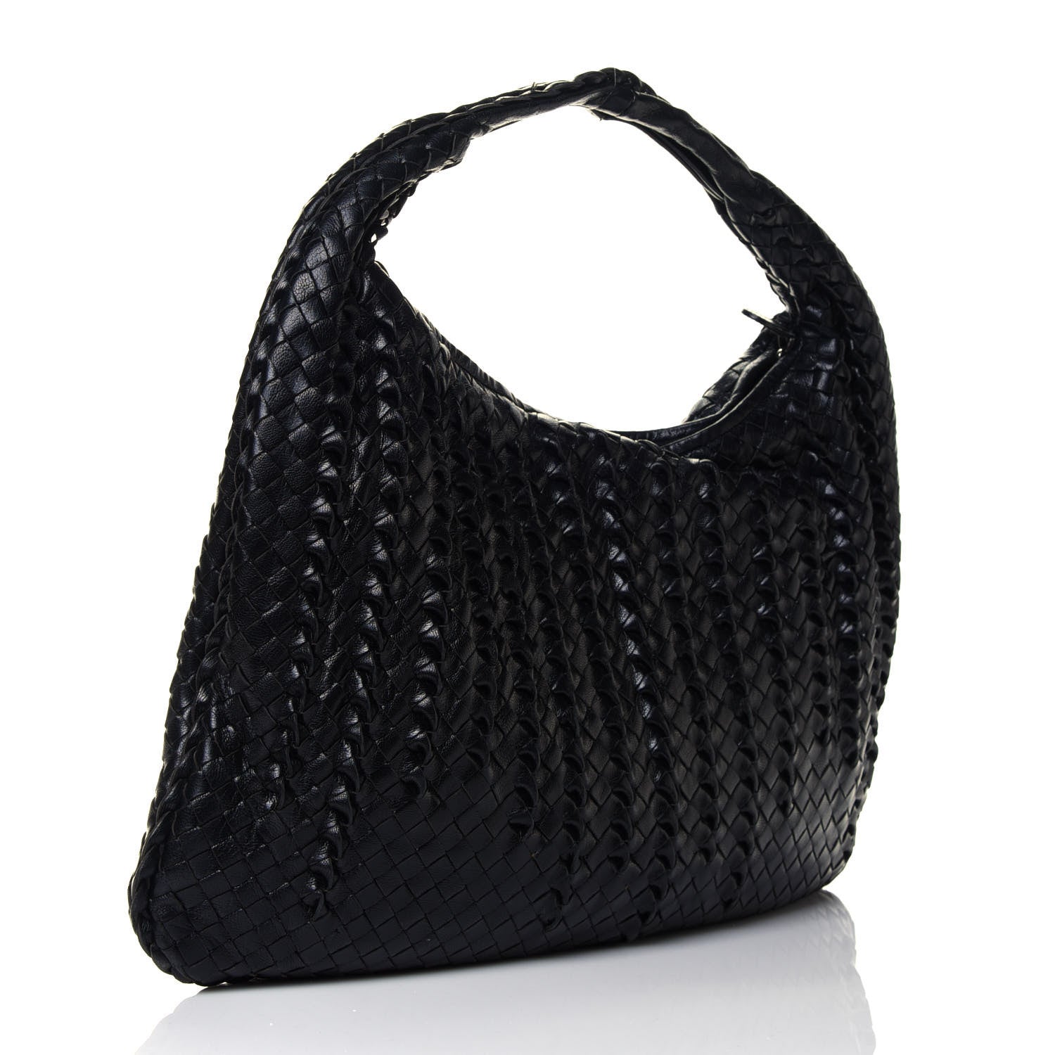 Bottega Veneta Nappa Intrecciato Medium Veneta Hobo Black 4 of 27