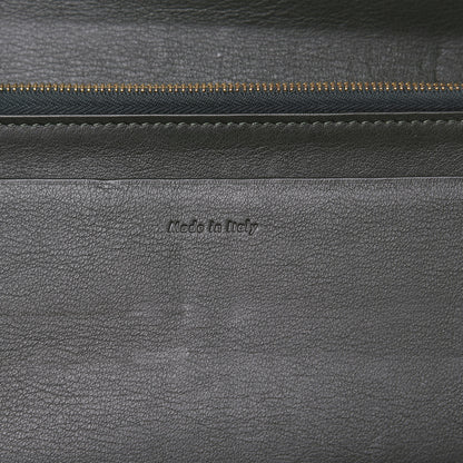 Celine Smooth Calfskin Pocket Tri-Fold Multifunction Envelope Flap Wallet Jade 6 of 15