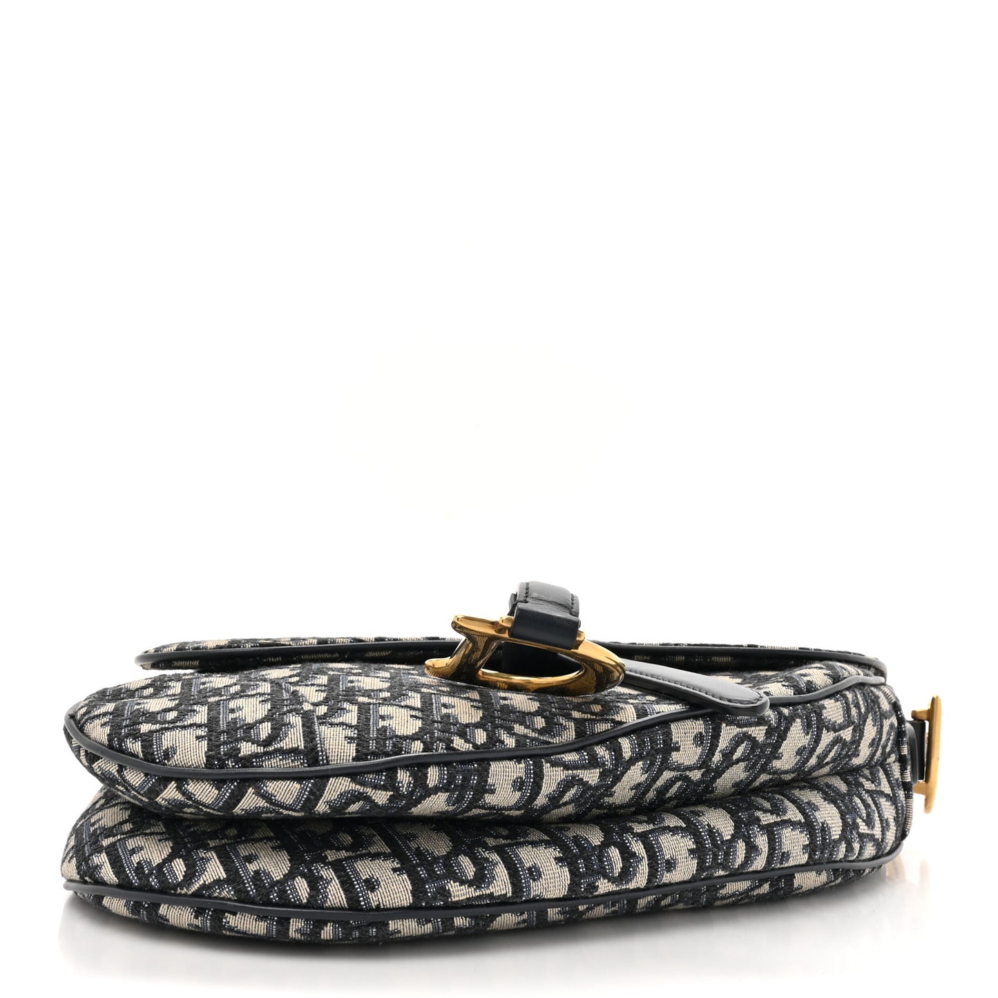 Oblique Saddle Bag Blue