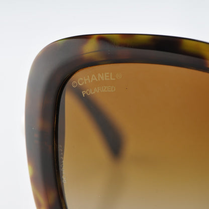 Chanel CC Pearl Sunglasses 5303-H Tortoise 7 of 8