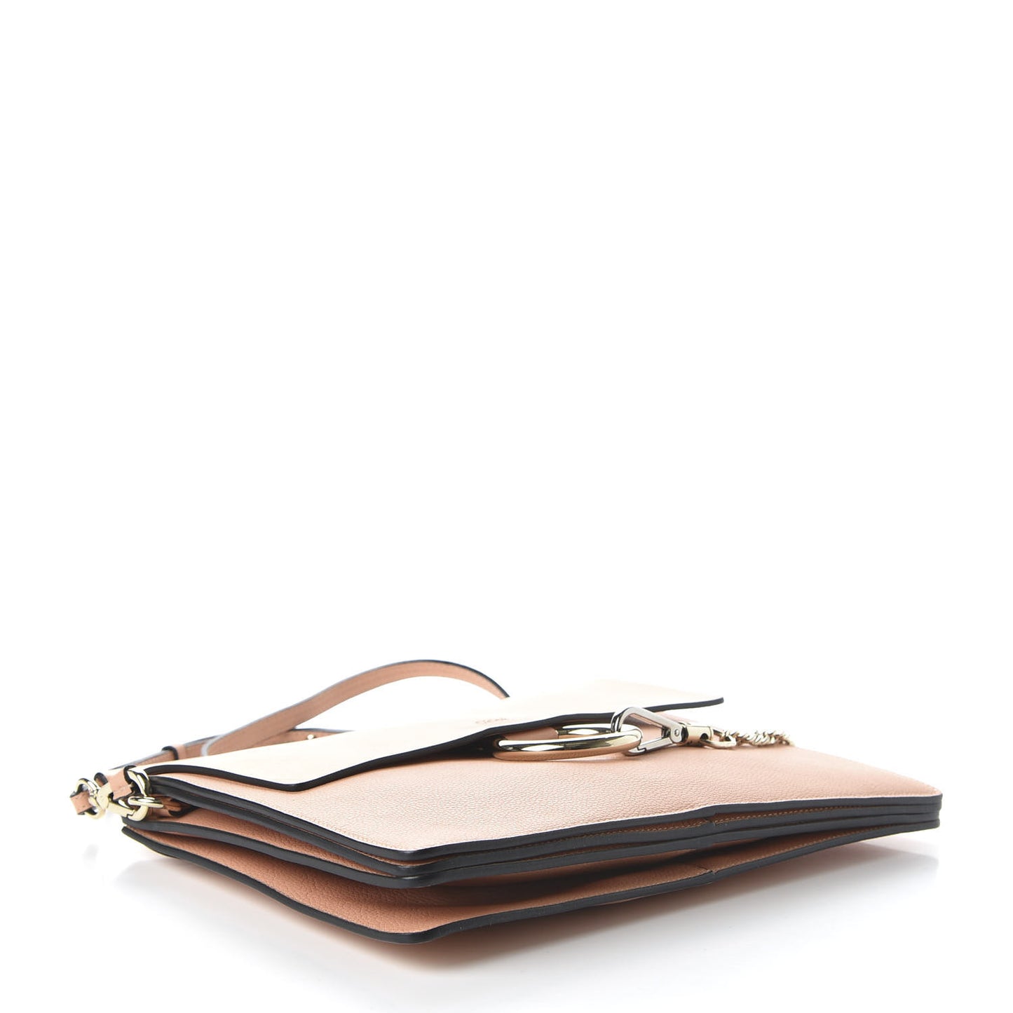 Calfskin Medium Faye Shoulder Bag Blush Nude