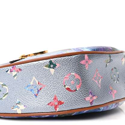 Louis Vuitton Metallic Monogram LV Garden Loop PM Blue 8 of 9