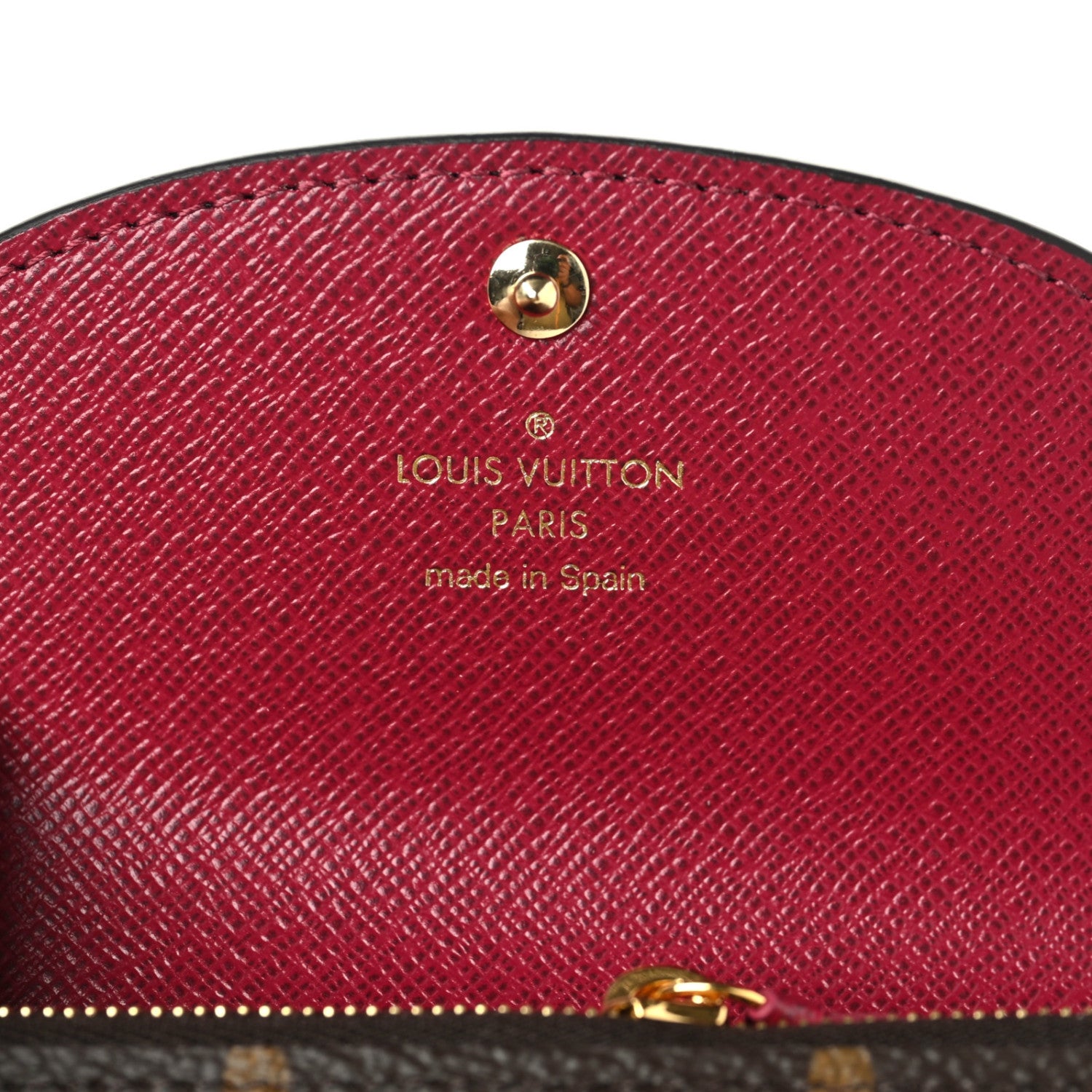 Louis Vuitton Monogram Rosalie Coin Purse Fuchsia 5 of 7