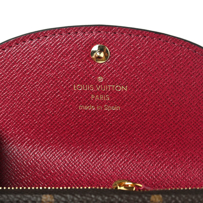 Louis Vuitton Monogram Rosalie Coin Purse Fuchsia 5 of 7