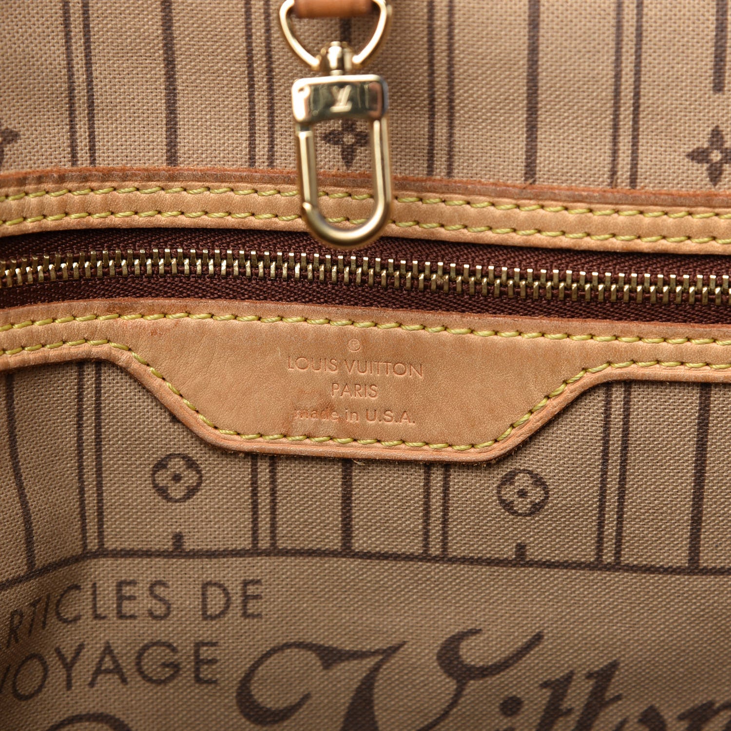 Louis Vuitton Monogram Neverfull GM 8 of 10
