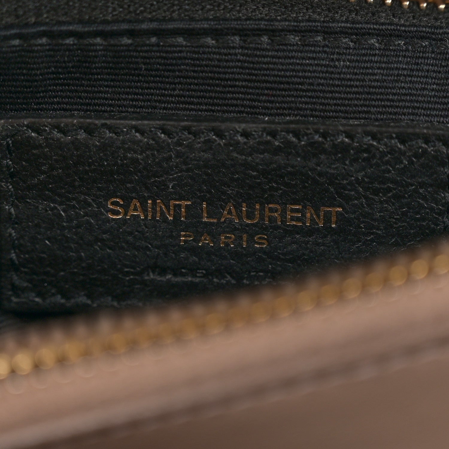Saint Laurent Calfskin Y Quilted Monogram Medium Loulou Chain Satchel Dark Beige 6 of 13