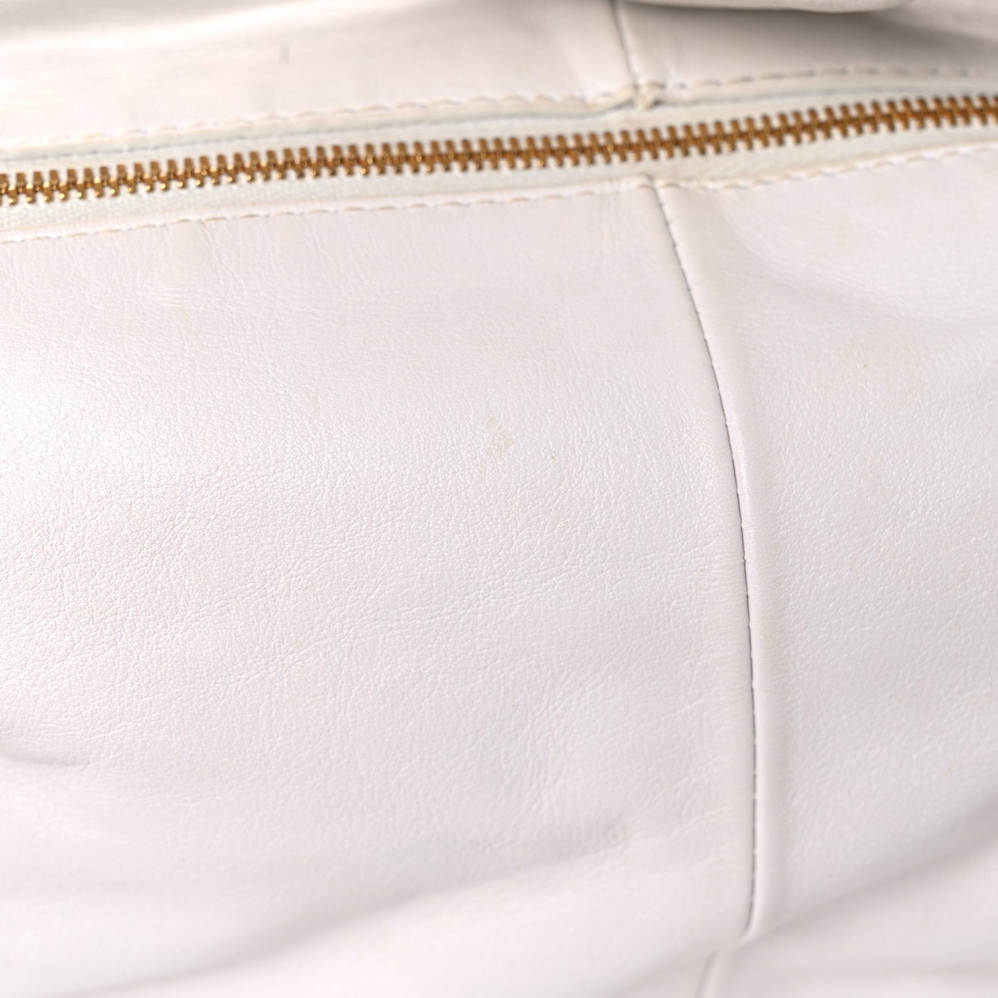Calfskin Mini Double Knot Bag White