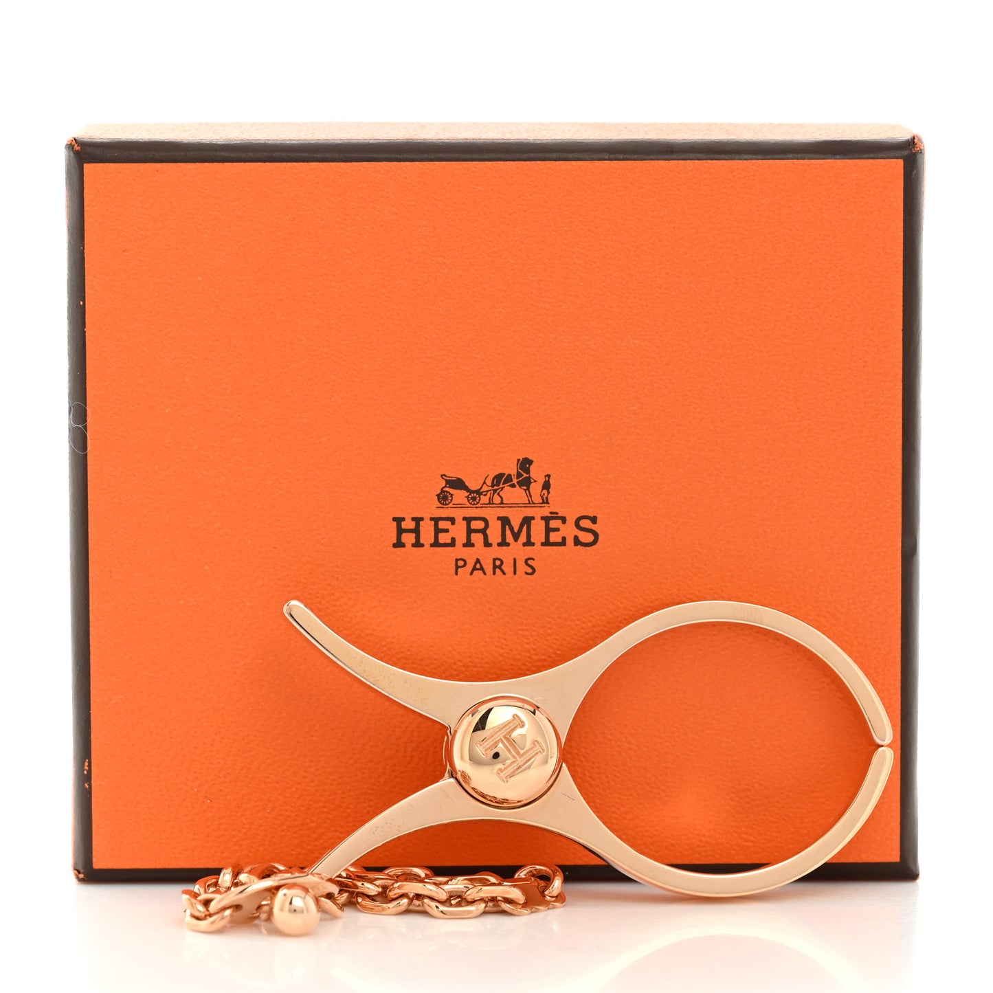 Permabrass Filou Glove Clip Rose Gold