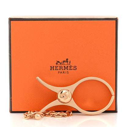 Hermes Permabrass Filou Glove Clip Rose Gold 4 of 4
