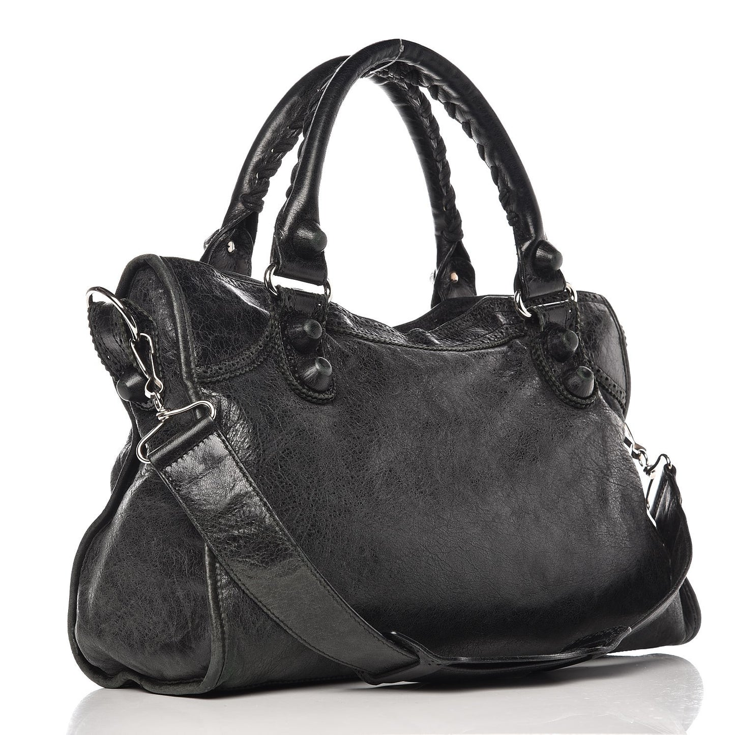 Agneau Giant Brogues Hardware City Black
