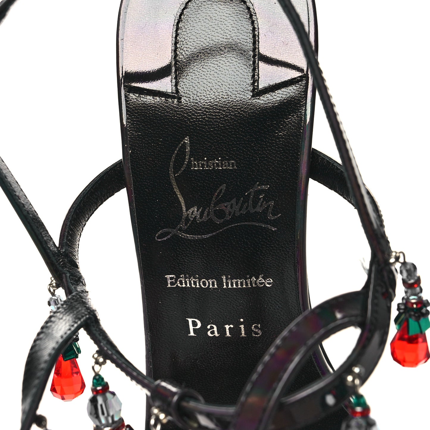 Patent Bombina Pampilla 100 Sandals 38 Black