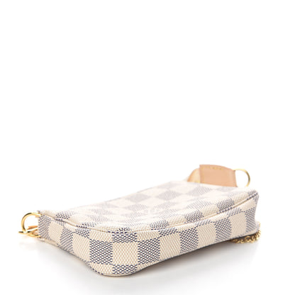 Louis Vuitton Damier Azur Mini Pochette Accessories 3 of 6