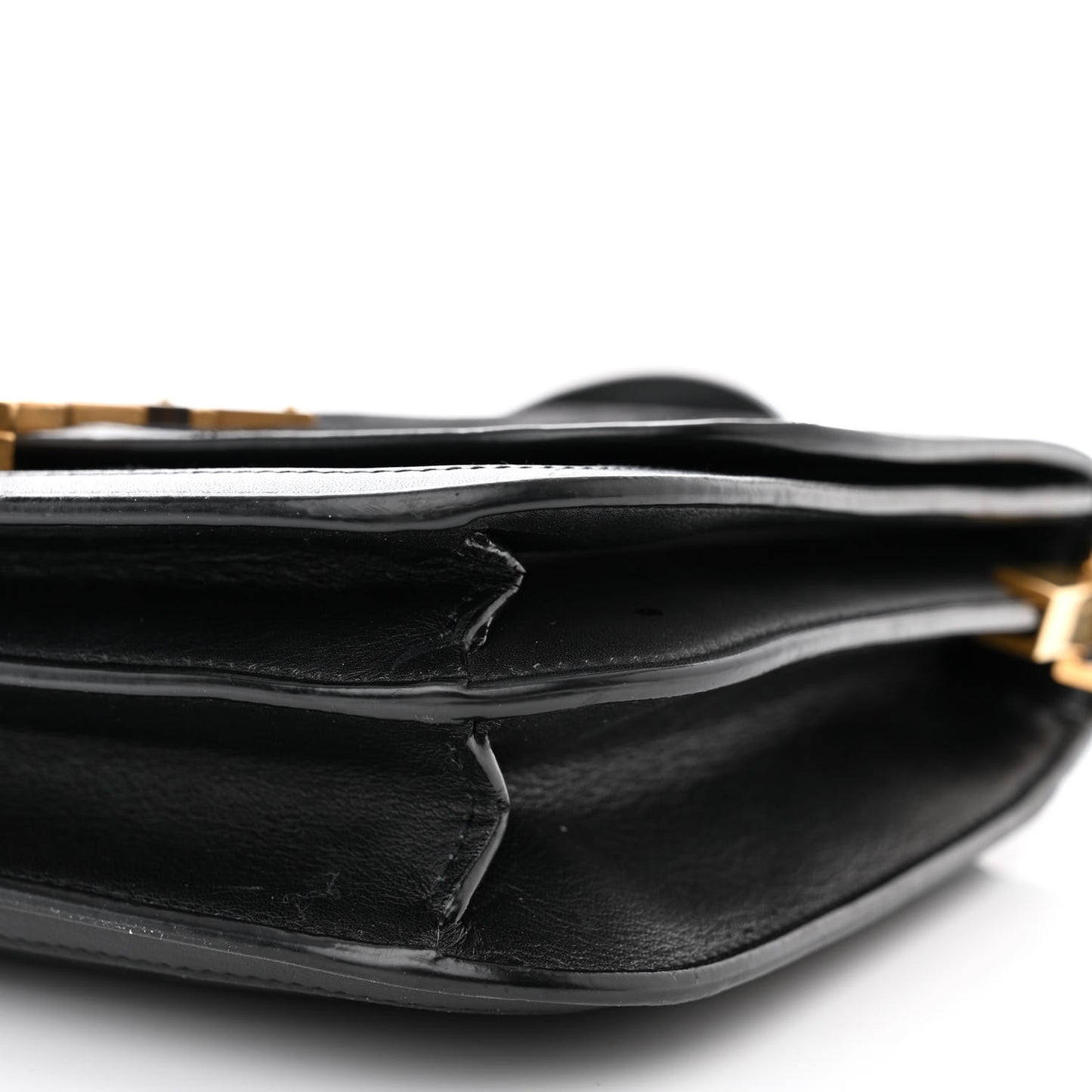 Suede Smooth Calfskin Monogram Medium Solferino Soft Satchel Black