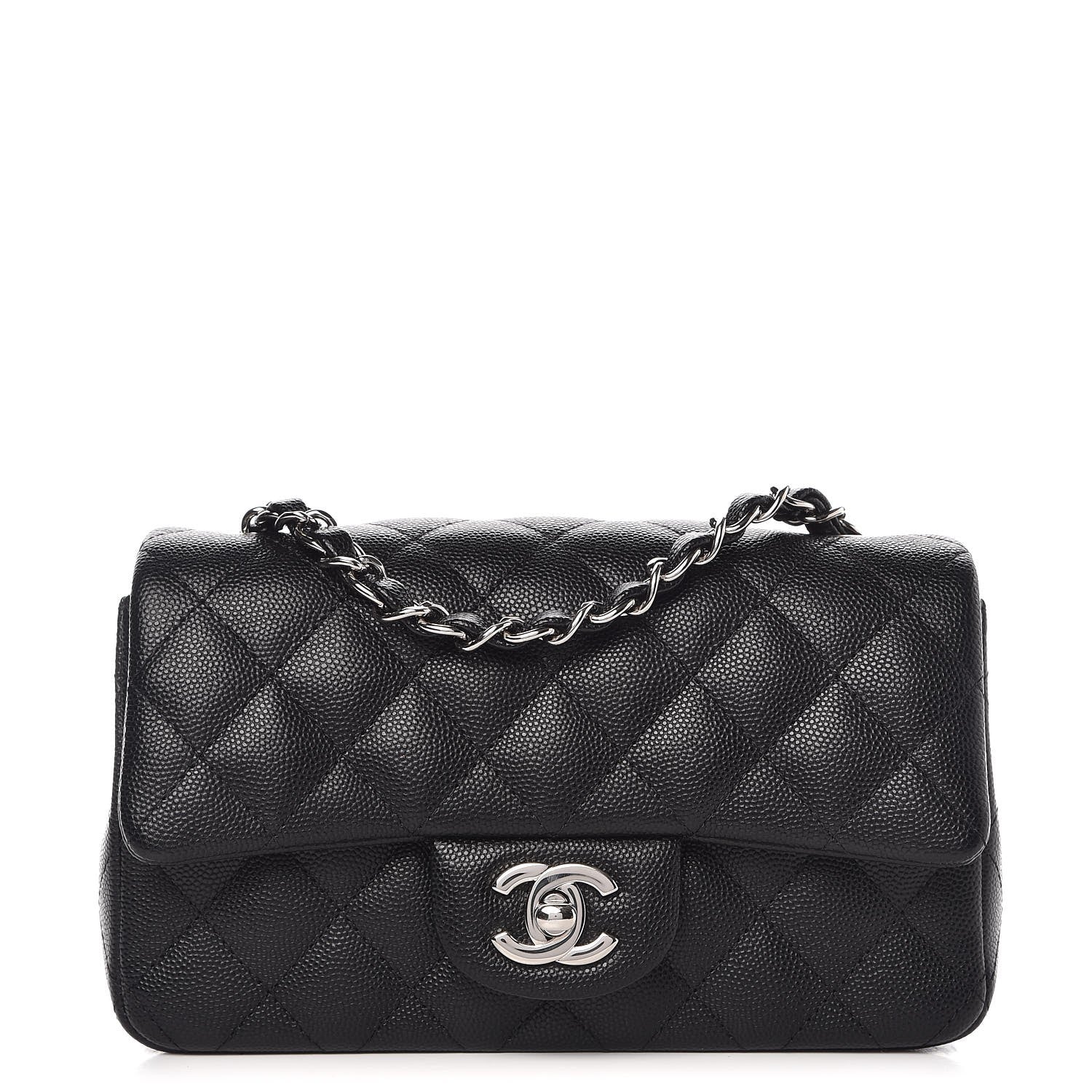 Chanel Caviar Quilted Mini Rectangular Flap Black 1 of 7