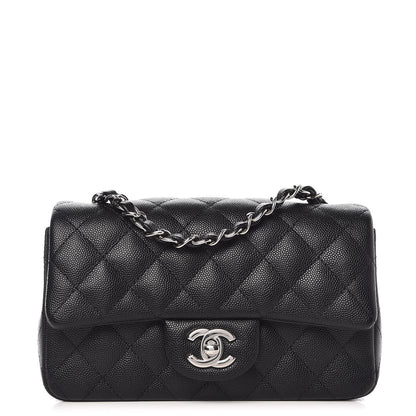 Chanel Caviar Quilted Mini Rectangular Flap Black 1 of 7