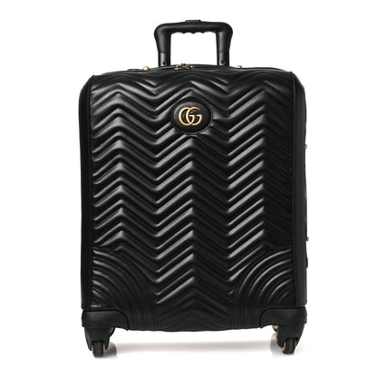 Gucci Calfskin Matelasse GG Marmont Small Trolley Black 1 of 10