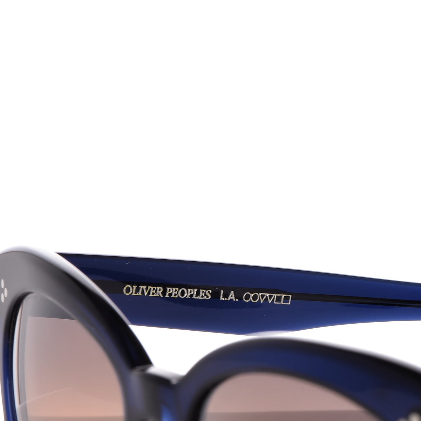 Acetate Cat Eye Roella Sunglasses Blue