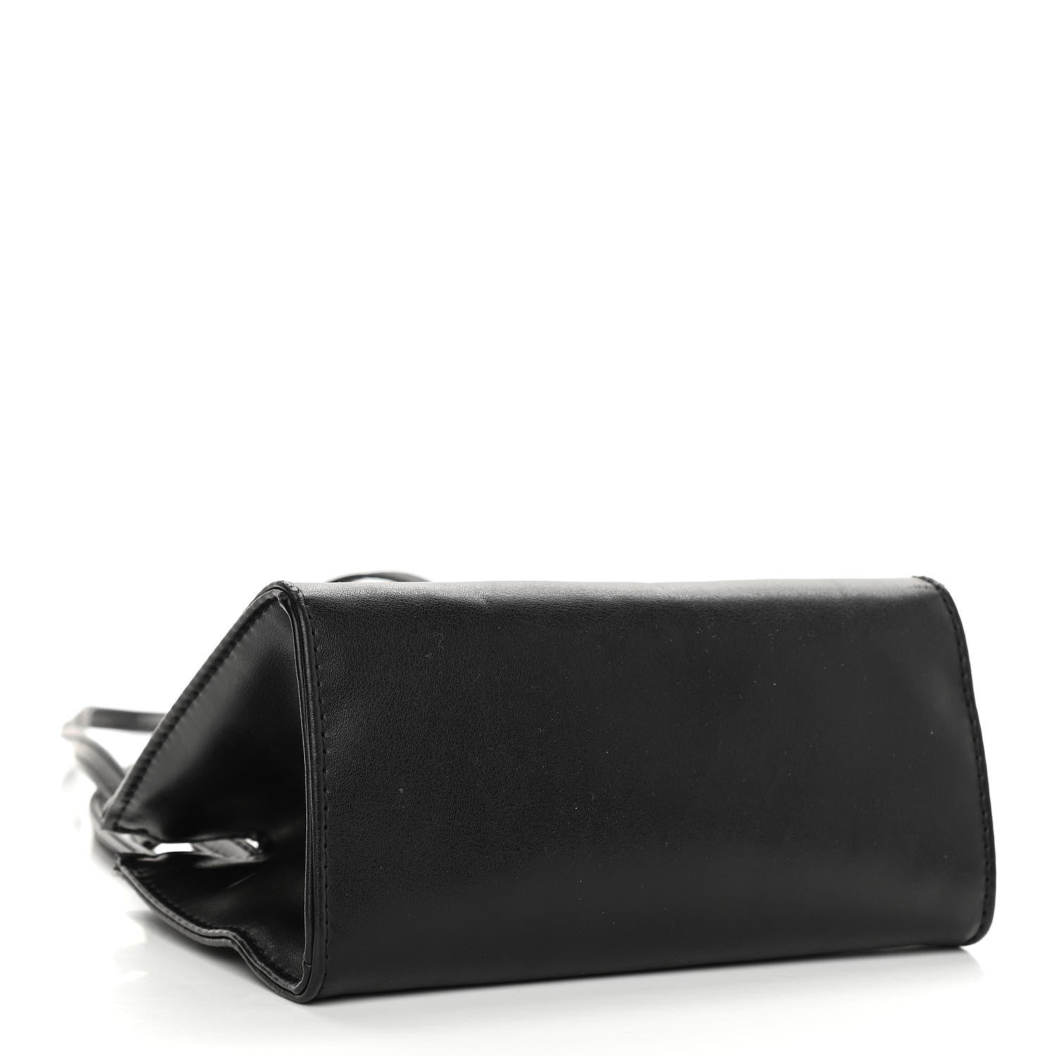 Telfar Vegan Leather Small Shopping Bag Black 4 of 12