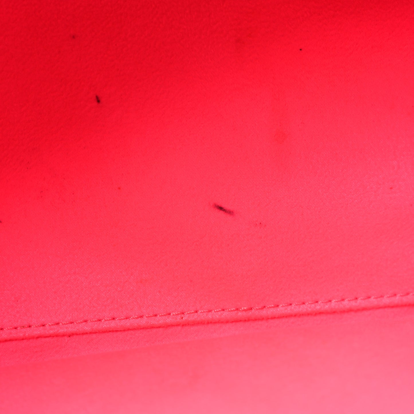 Drummed Calfskin Micro Luggage Fluo Pink