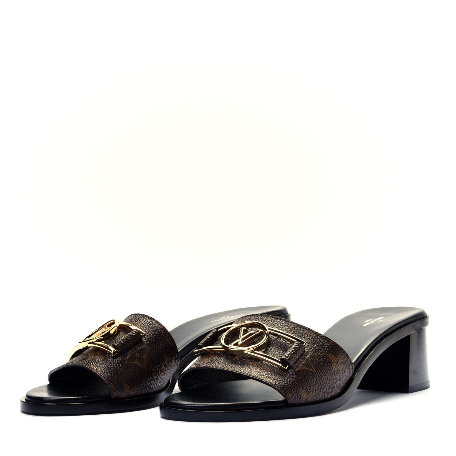 Louis Vuitton Monogram Lock It Mules 40 3 of 8