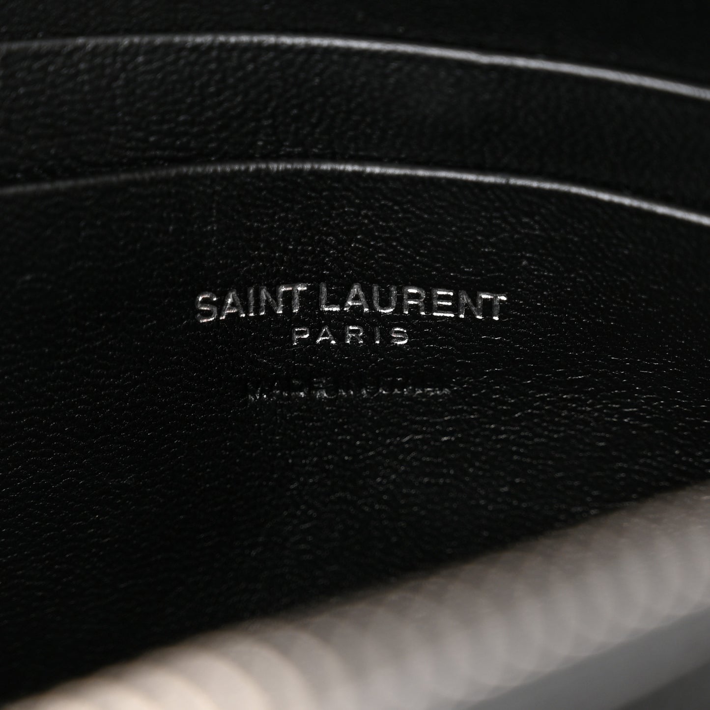 Grain De Poudre Matelasse Monogram Mini Lou Camera Bag Black