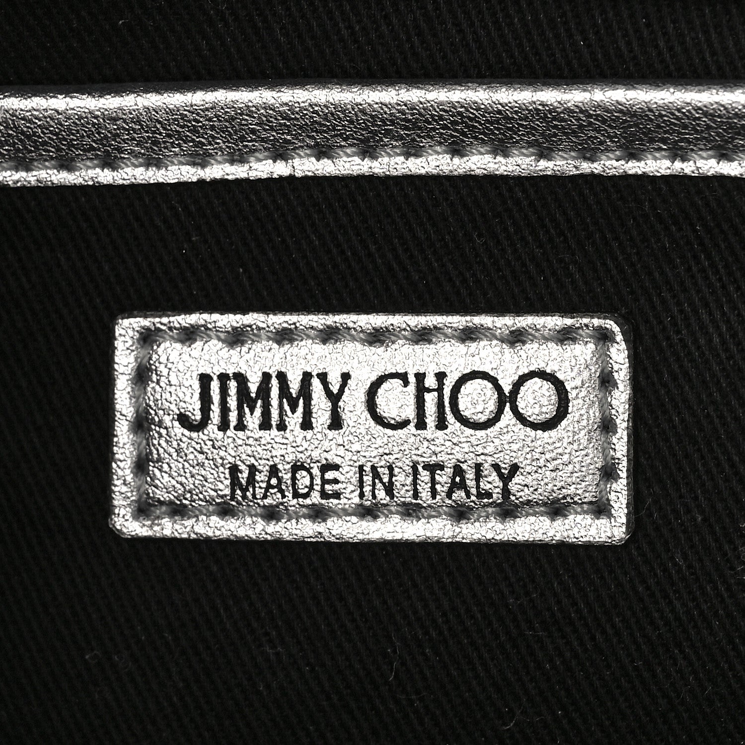 Jimmy Choo Metallic Calfskin Diondra Belt Bag Silver 6 of 8