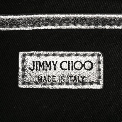 Jimmy Choo Metallic Calfskin Diondra Belt Bag Silver 6 of 8