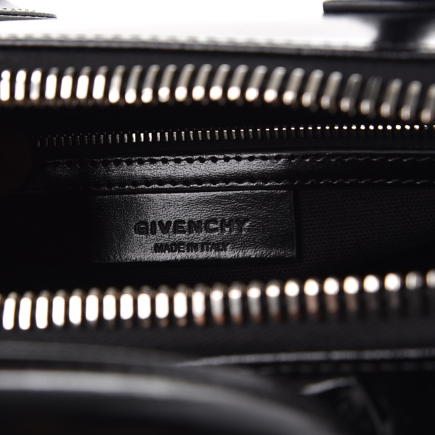 Givenchy Shiny Lord Calfskin Small Antigona Black 6 of 8