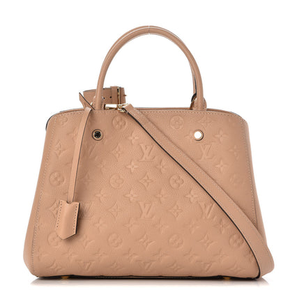Louis Vuitton Empreinte Montaigne MM Papyrus 1 of 9