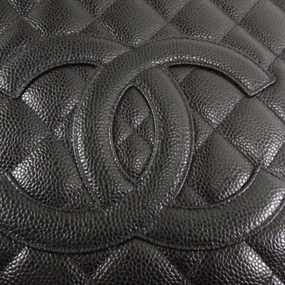 Chanel Caviar Grand Shopping Tote GST Black 7 of 11