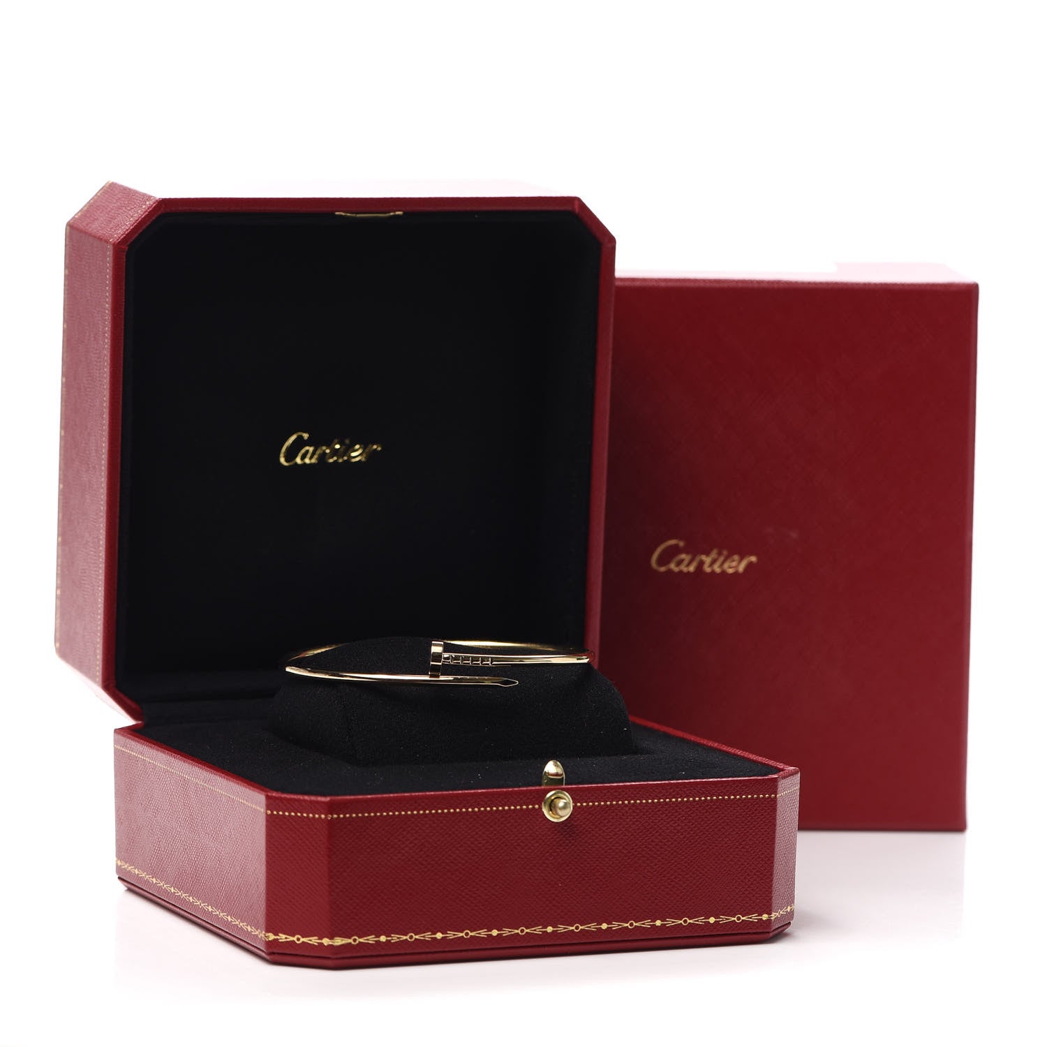 Cartier 18K Yellow Gold Small Juste Un Clou Bracelet 19 6 of 6