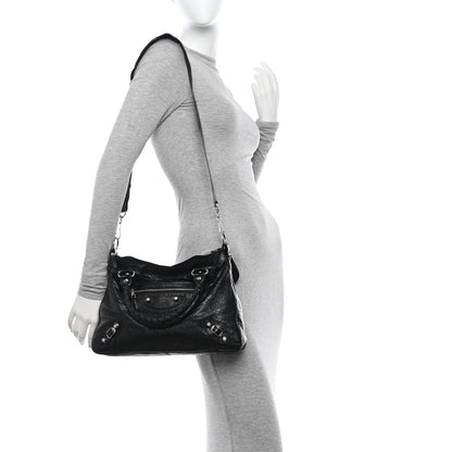 Balenciaga Agneau Giant 12 Silver Hardware Town Black 2 of 17
