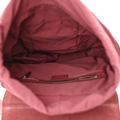 Gucci GG Supreme Monogram Blooms Small Single Buckle Backpack Beige Multicolor Dry Rose 5 of 13