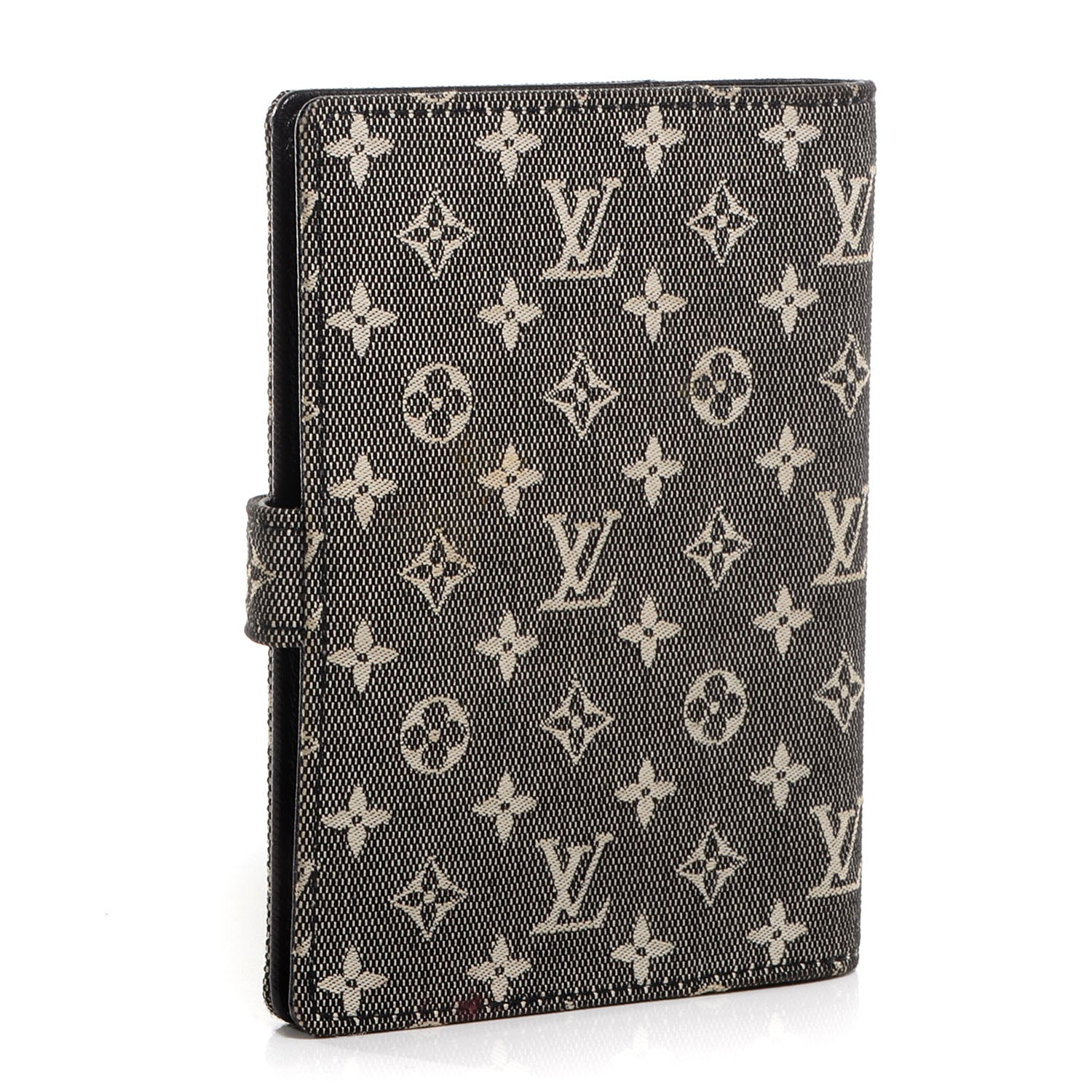 Louis Vuitton Mini Monogram Small Ring Agenda Cover Black 3 of 8